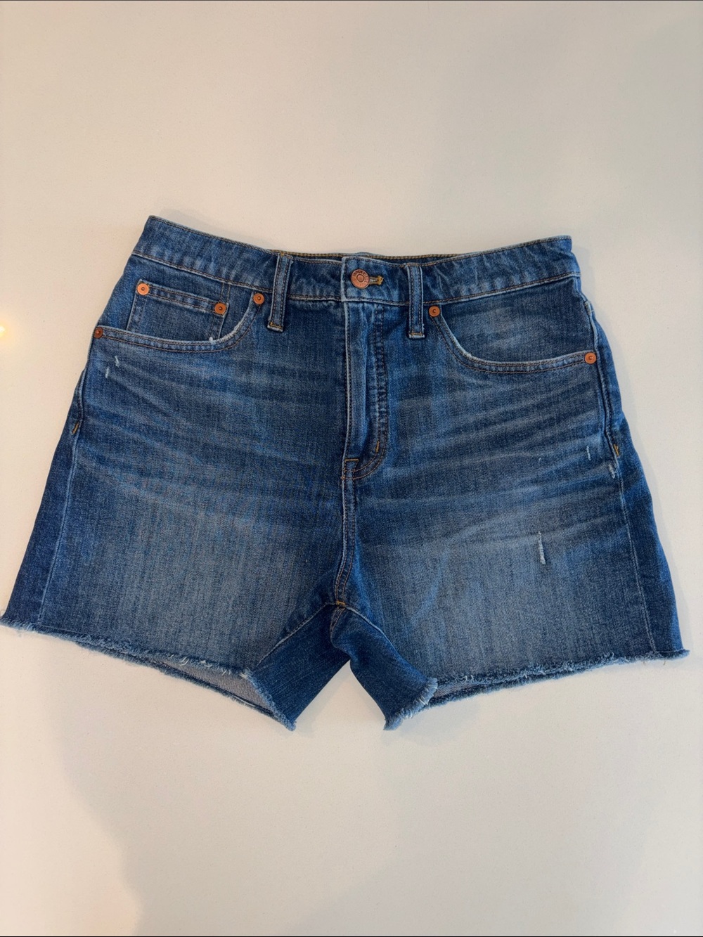 Madewell Denim Curvy High Rise Short